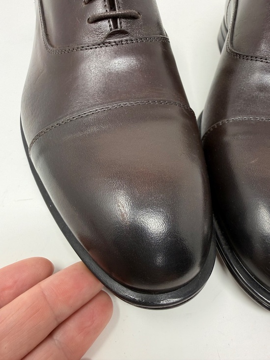 New Bruno Magli Adrian Cap Toe Oxford Brown Leather Sz 8 main image 13